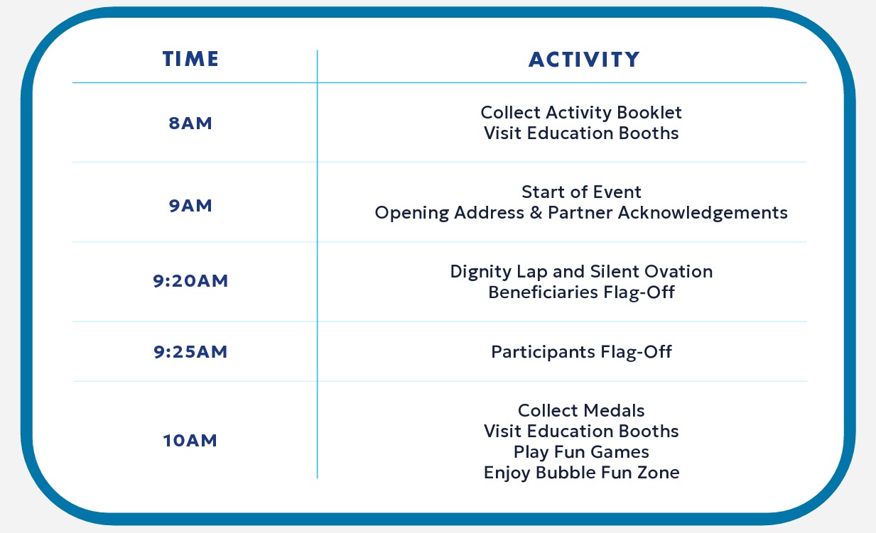 Event Day Programme